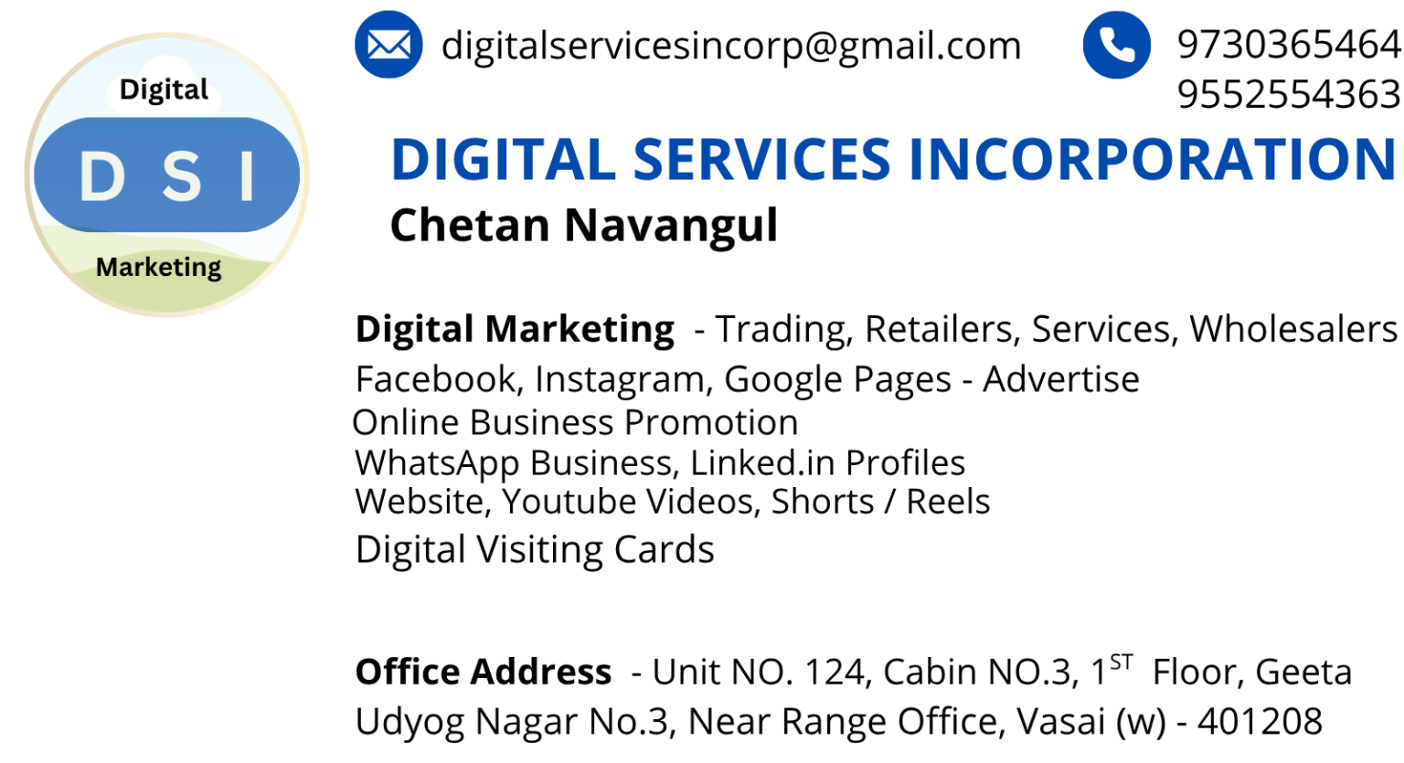 DSI Visiting Card Final
